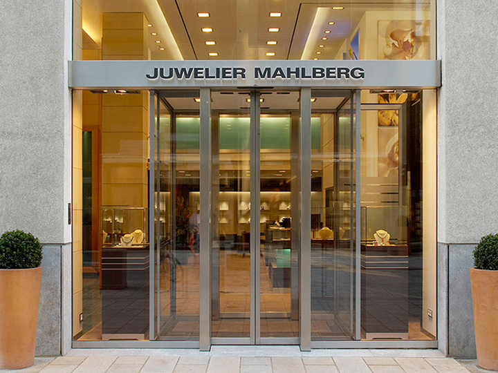 MEISTER Premium-Partner in Hamburg Juwelier Mahlberg - Eingang
